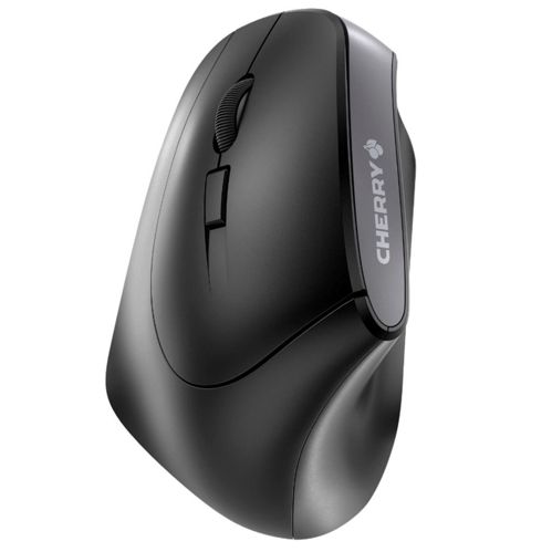 Cherry MW 4500 Left schwarz/grau Linkshänder Maus ergonomisch