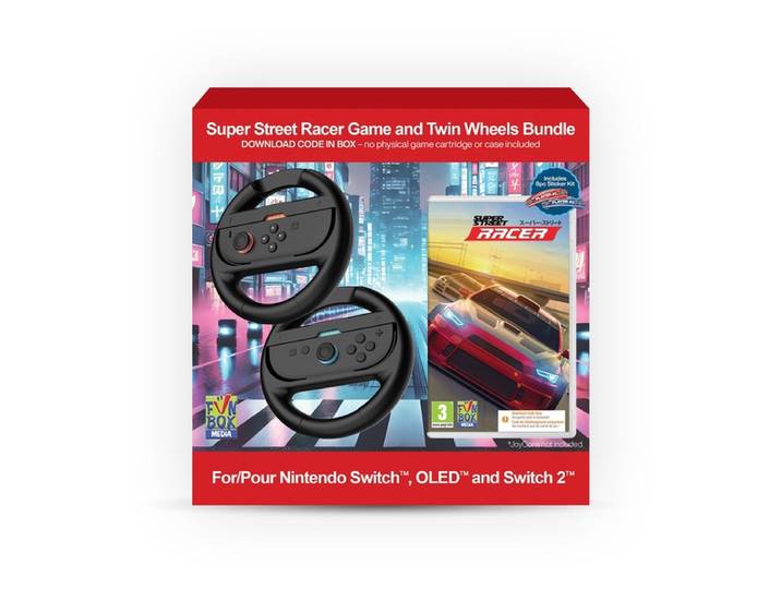 Super Street: Racer Bundle (Code in a Box) (SWITCH)