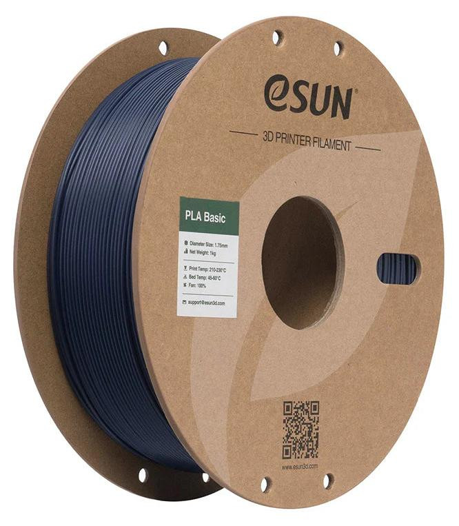 eSUN PLA-Basic 3D-printfilament Dark Blue, 1,75 mm, 1 kg