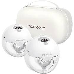 MOMCOZY M5 Double Milchpumpe Grau
