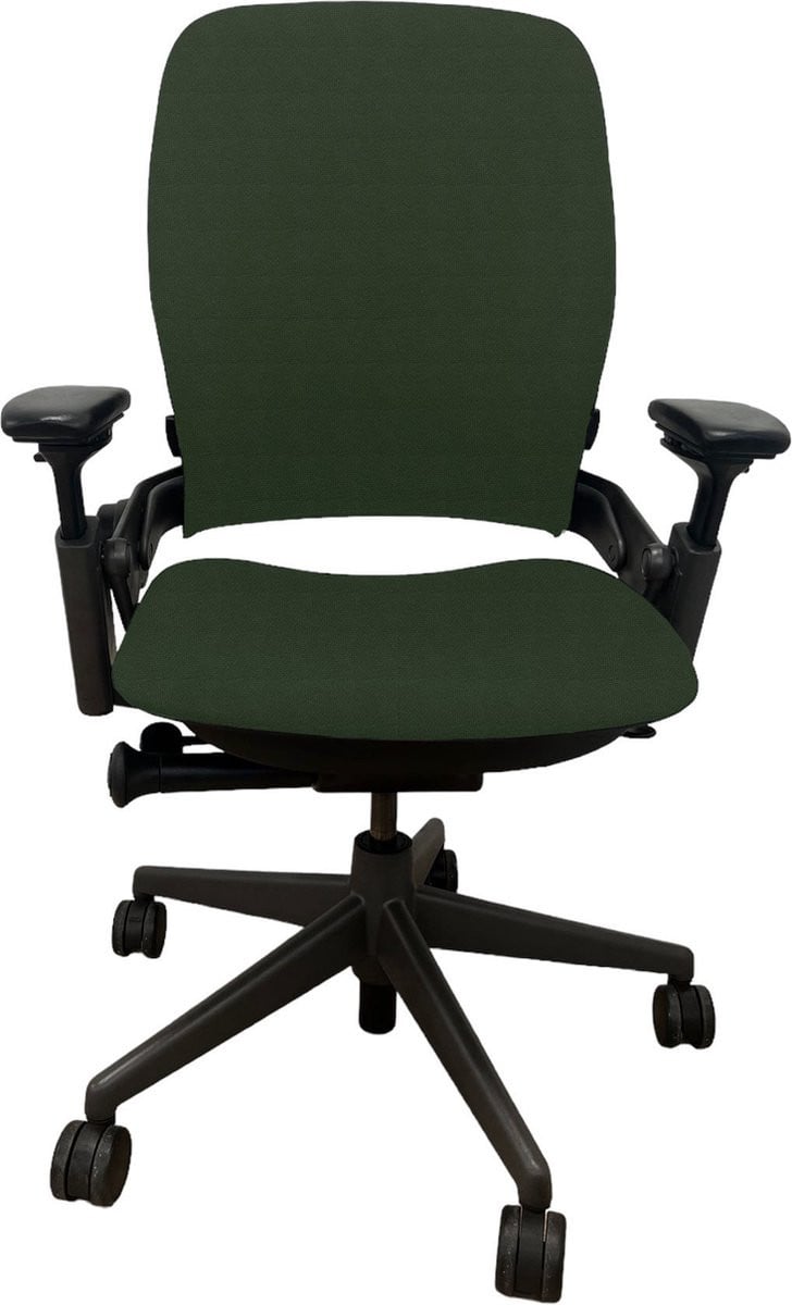 Steelcase Leap V2 Full Option ergonomische bureaustoel - olijf groen