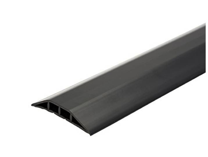 EHA Kabelbrug, 100 mm breed, 1,5 m set inclusief plakband, zwart, 41020