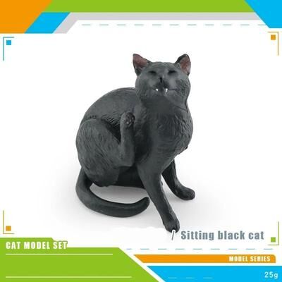 Uplift Essentials Feline Narrative Sculpture High Definition Lying Orange Cat Architectural Ornament style 8