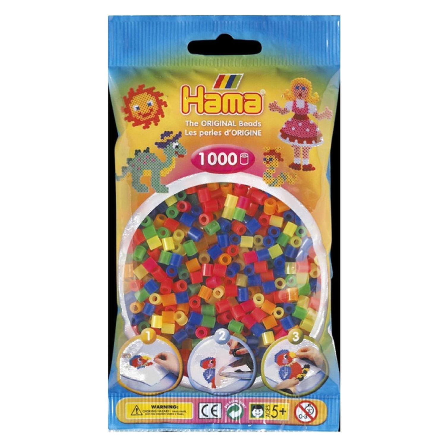 Hama Perlen Kralenmix Hama 1-Neon (051) (207-51)