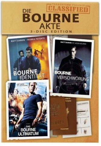 Doug Liman - Die Bourne Akte [3 DVDs] - Preis vom 02.10.2026 23:42:20 h