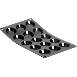 de Buyer Moul Flex Tartelettes, Backform, Schwarz
