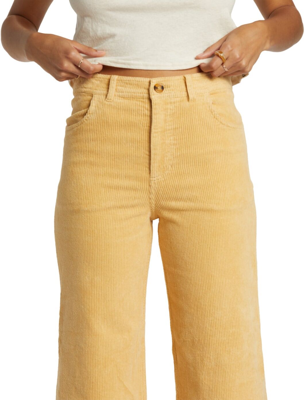 Outdoorhose BILLABONG "Be Free", Damen, Gr. 28M, beige (hemp 2), 98% Baumwolle, 2% Elasthan, Hosen Outdoorhose hemp 2 28M
