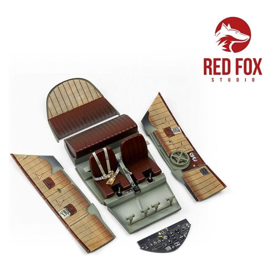 Red Fox 1/32 Bf 108 Taifun Updated (Full Interior) (for Eduard kit) (RFSQS-32142)