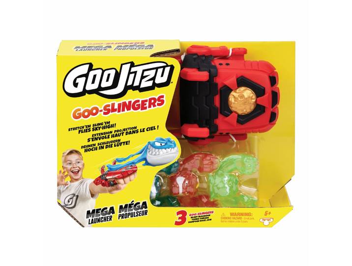 Goo-Slingers Méga Propulseur avec 3 Figurines GOO JIT ZU