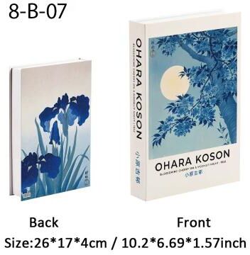 Uplift Picks Decorative Book Storage Box Lucky Cat Japanese Home Decor Hidden Storage Book 21 open