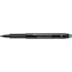 FABER-CASTELL Multimark M permanent Folienstift 1.0 mm Schwarz