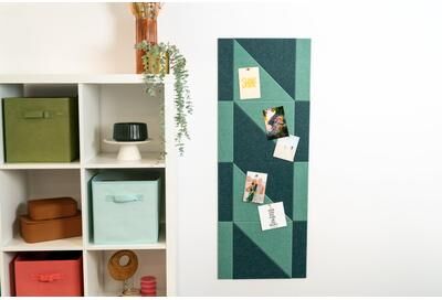 Felt Right Mint Twist   Sound Dampening Pinnable Tiles