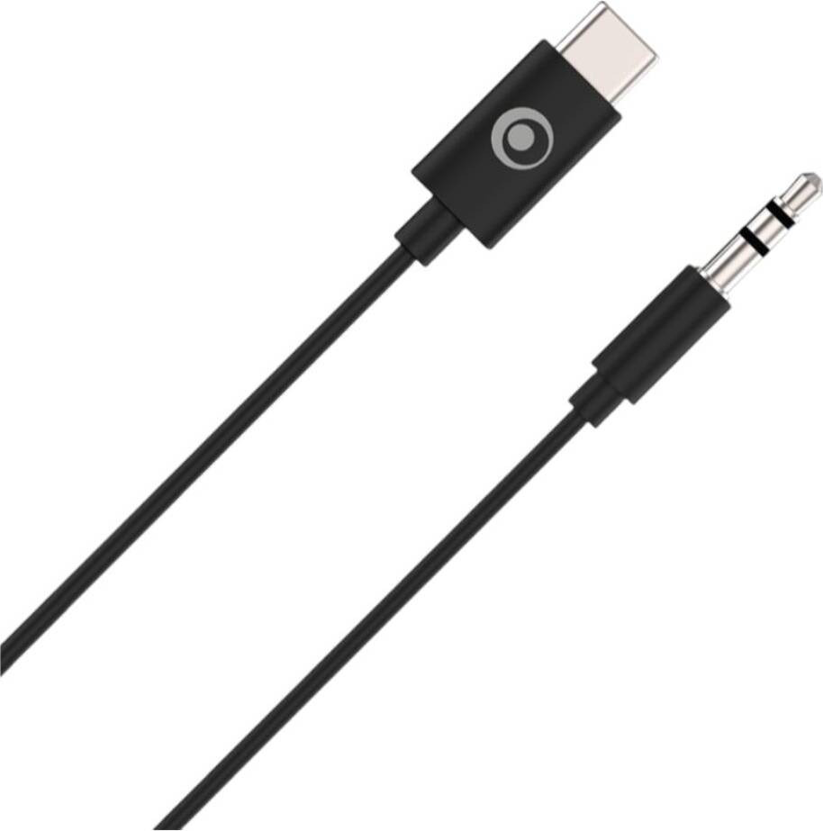 BigBen Connected Audio-adapter 3,5 mm jack naar USB-C zwart