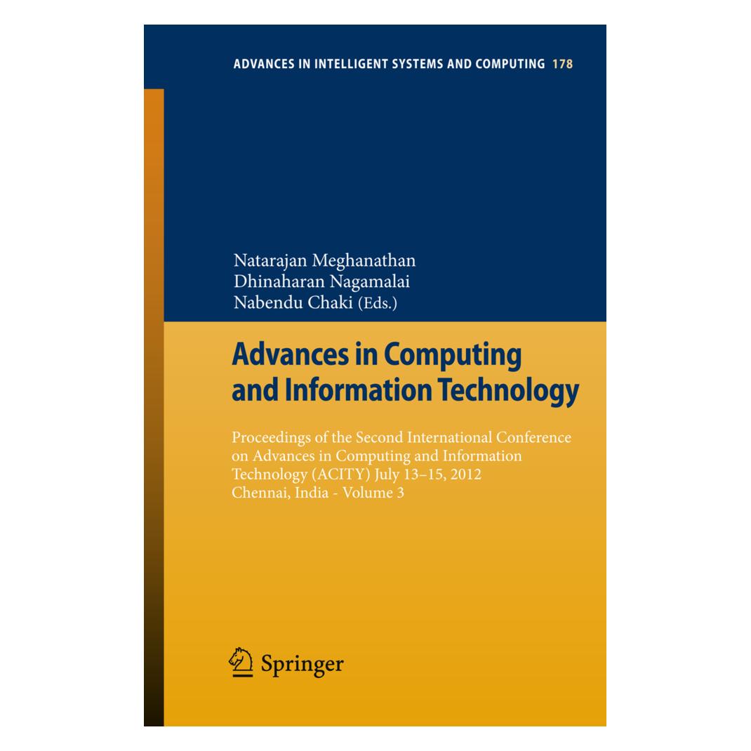 Springer Advances in Computing and Information Technology (Englisch, Softcover, Dhinaharan Nagamalai, Nabendu Chaki, Natarajan Meghanathan) (55488373)