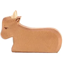OSTHEIMER 40404 Ochse aus Holz Höhe 7cm Weihnachten Krippenfiguren
