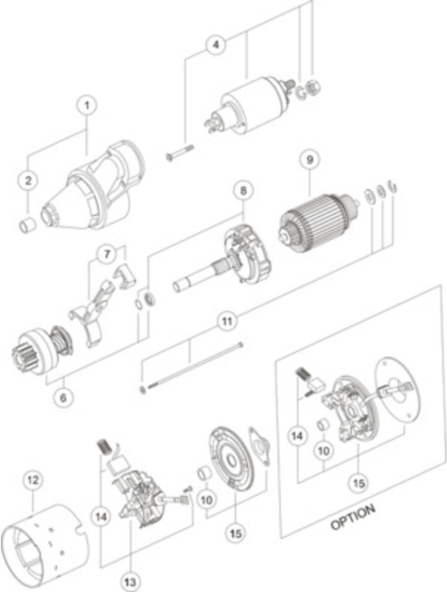 Starter MAHLE MS 241