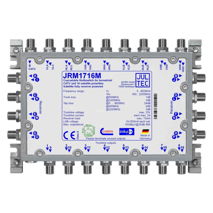 Jultec Multischalter JRM1716M 17 auf 16 Kaskade (Multischalter) (JRM1716M)