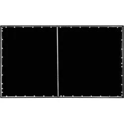 Elite Screens Sable Frame (150", 16:9), Leinwand, Schwarz
