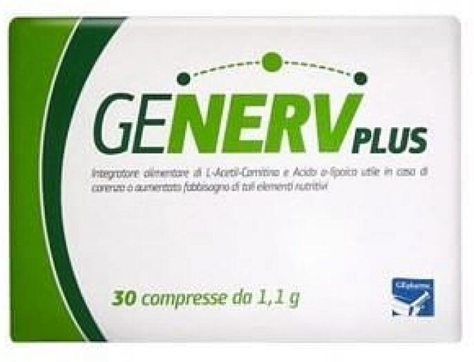 GEPHARMA Srl GENERV Plus 30 Cpr