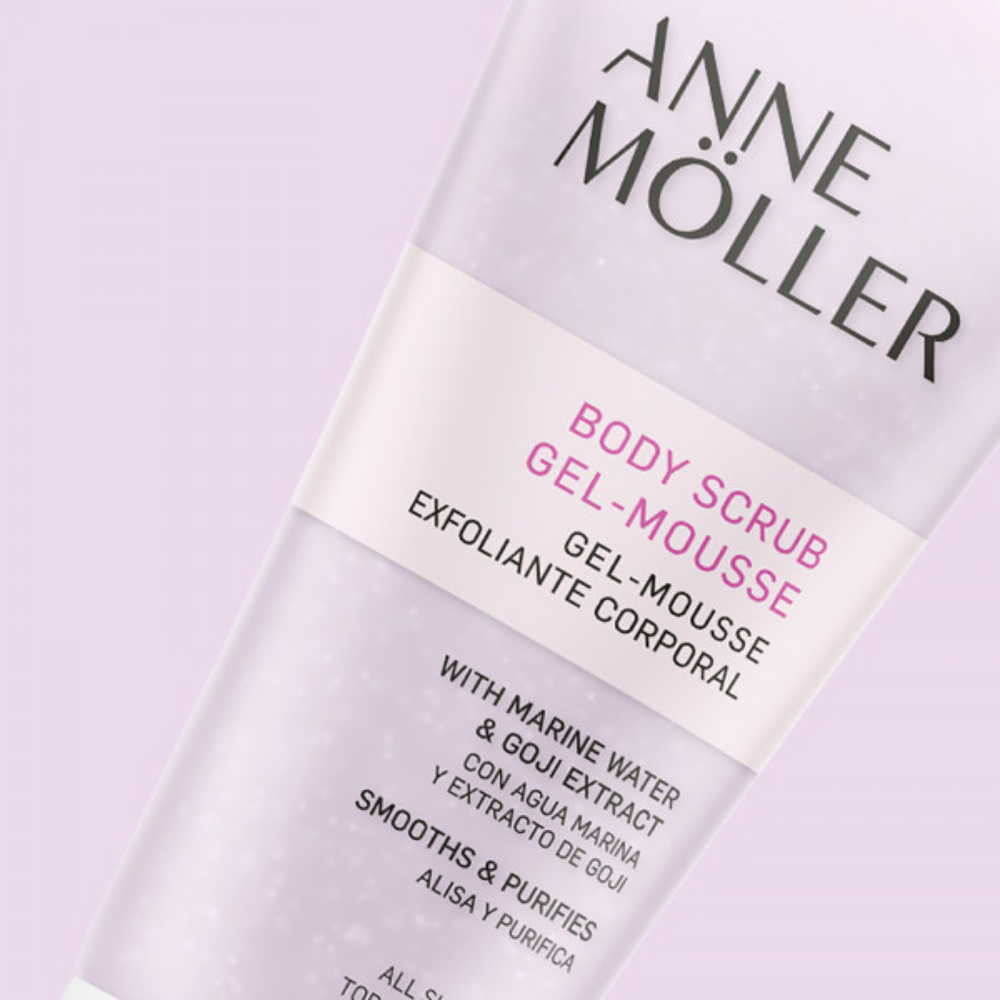 Anne Möller Body Essentials Gel exfoliante corporal purificante 200mL