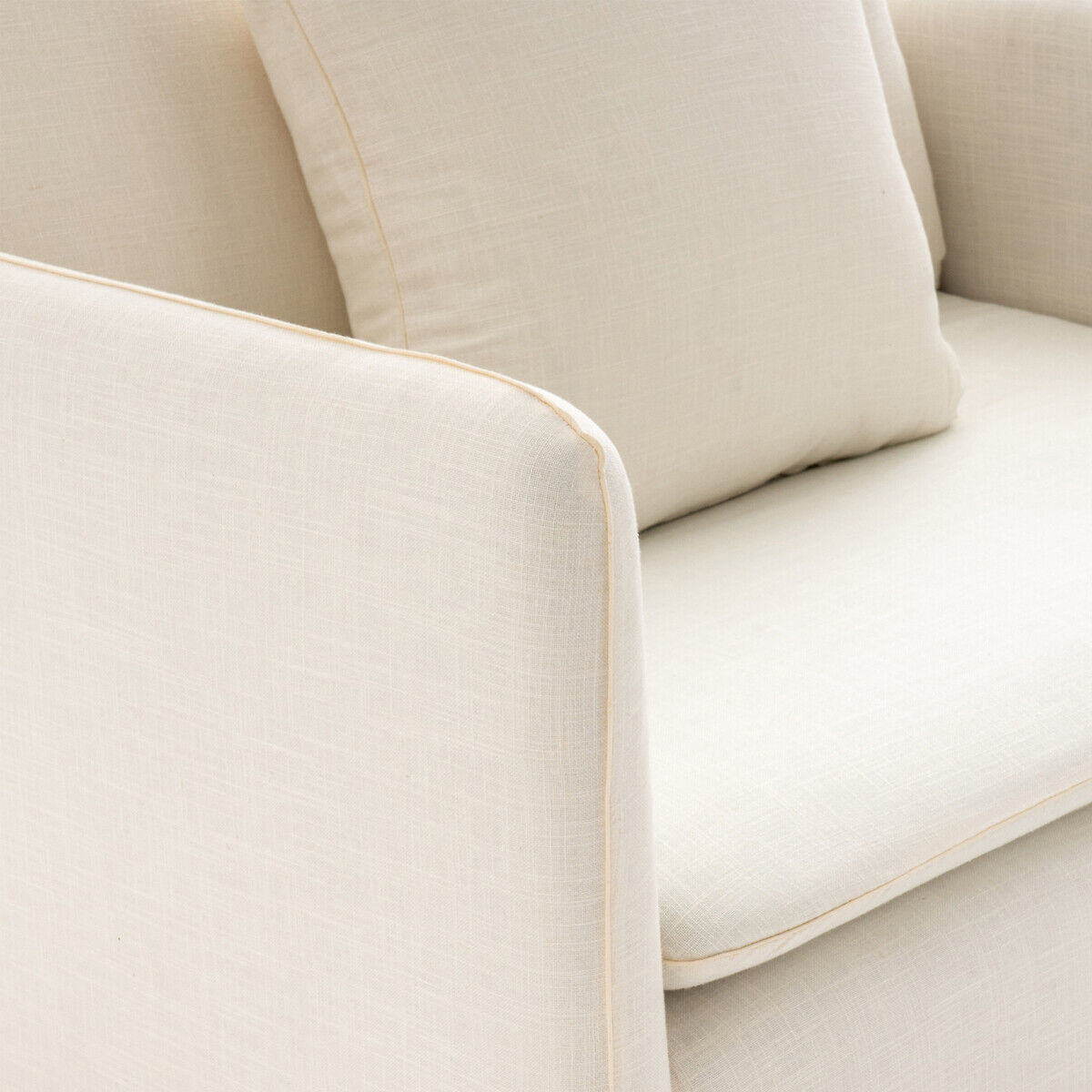 LA REDOUTE INTERIEURS Fauteuil XL lin/viscose, Ivete