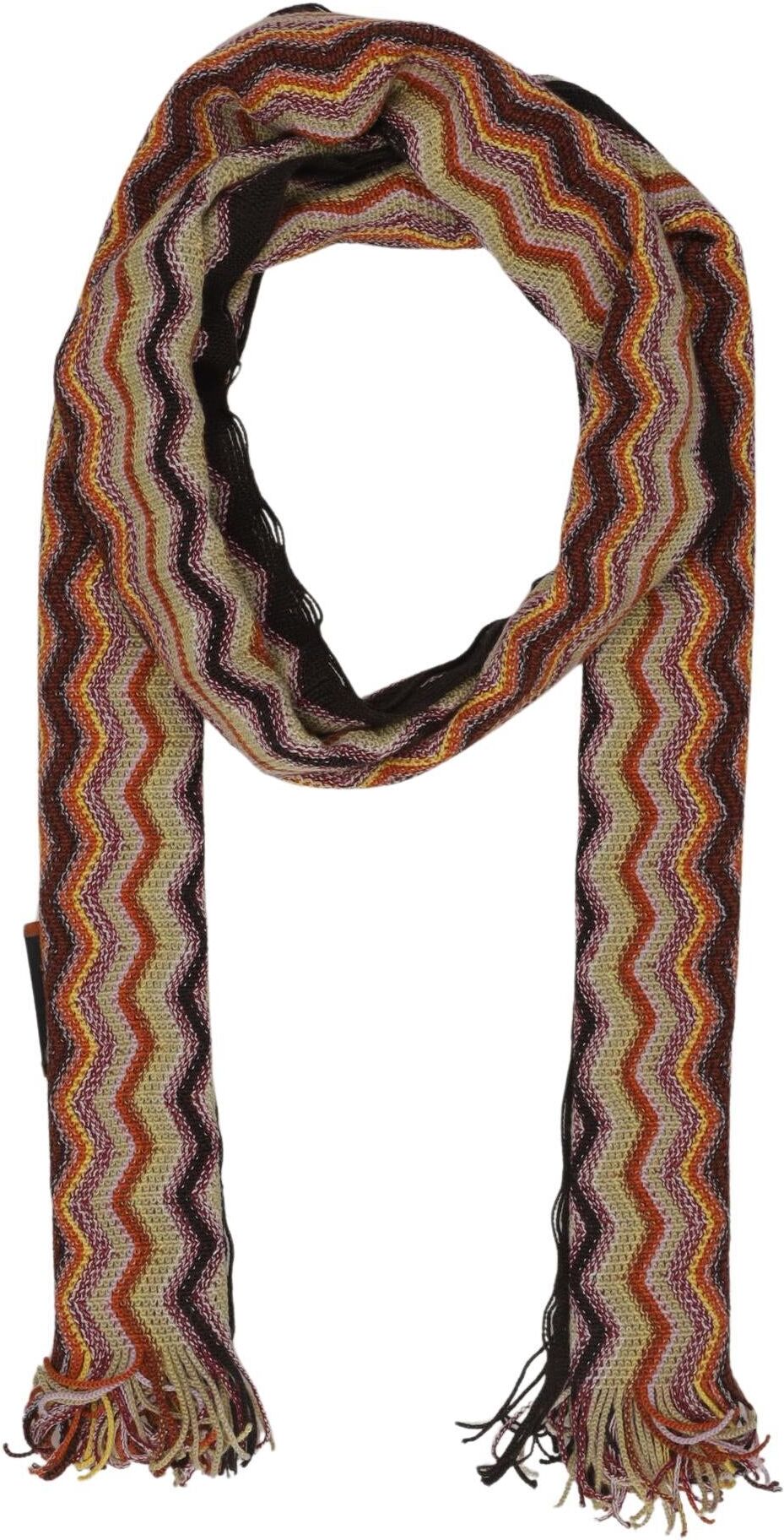 Missoni Damen Schal oder Tuch, Mehrfarbig, Wolle - Second Hand