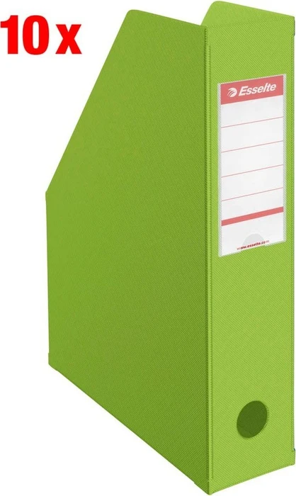Esselte 10 Stehsammler 56006 grün Kunststoff, DIN A4