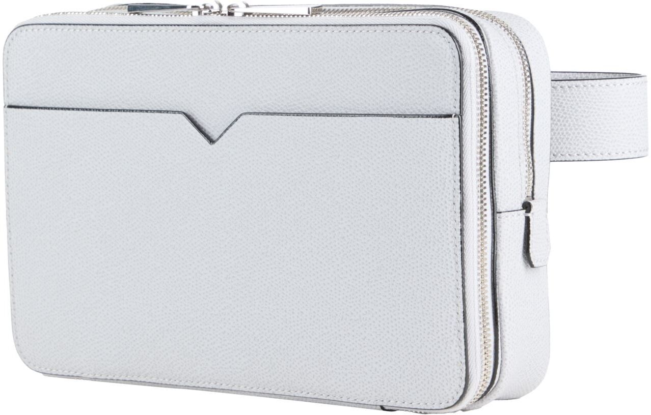 Valextra Riñonera Hombre Gris perla -- Hombre