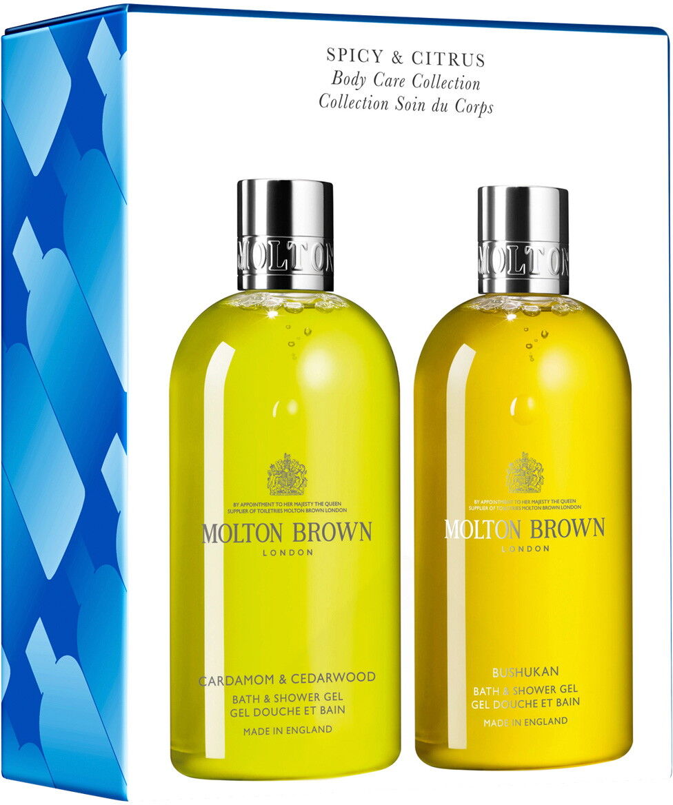 600ml MOLTON BROWN Spicy & Citrus Body Care Collection (Duschgel 2 x 300ml)