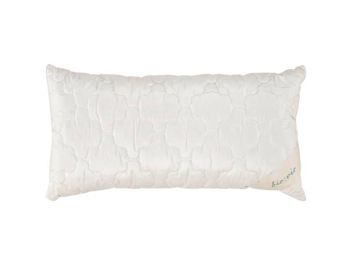 Bio:Vio Kopfpolster Gots, Weiß, Füllung: Wolle (Schafschurwolle),Wolle (Schafschurwolle), 40x80 cm, Gots, Oeko-Tex® Standard 100, Heimtextilien, Kopfpolster & Bettdecken, Kopfkissen, Kopfpolster