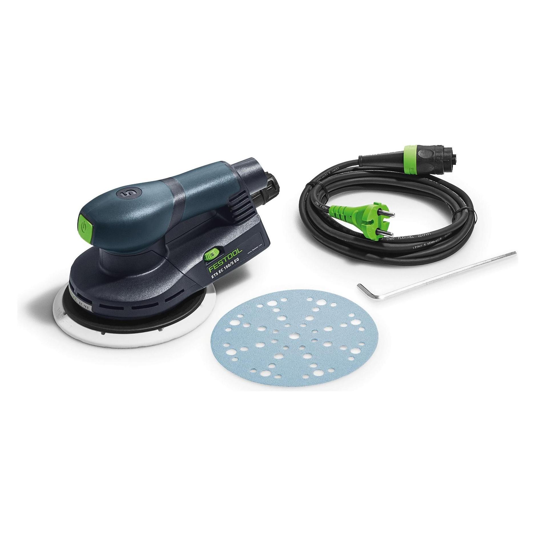 ETS Ekscentrinis šlifuoklis FESTOOL EC 150/5 EQ (Exzenterschleifer) (575043)