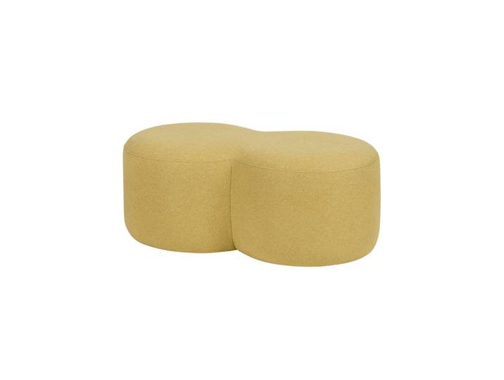 Noo.ma pouf rectangulaire en polyester - made in poland