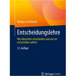 von Nitzsch:Entscheidungslehre, Fachbücher von Rüdiger von Nitzsch