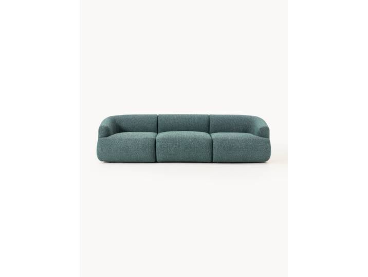 Modulares Bouclé-Sofa Sofia (3-Sitzer)