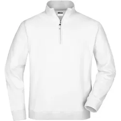 Zip-Sweatshirt "JN352" - S - white