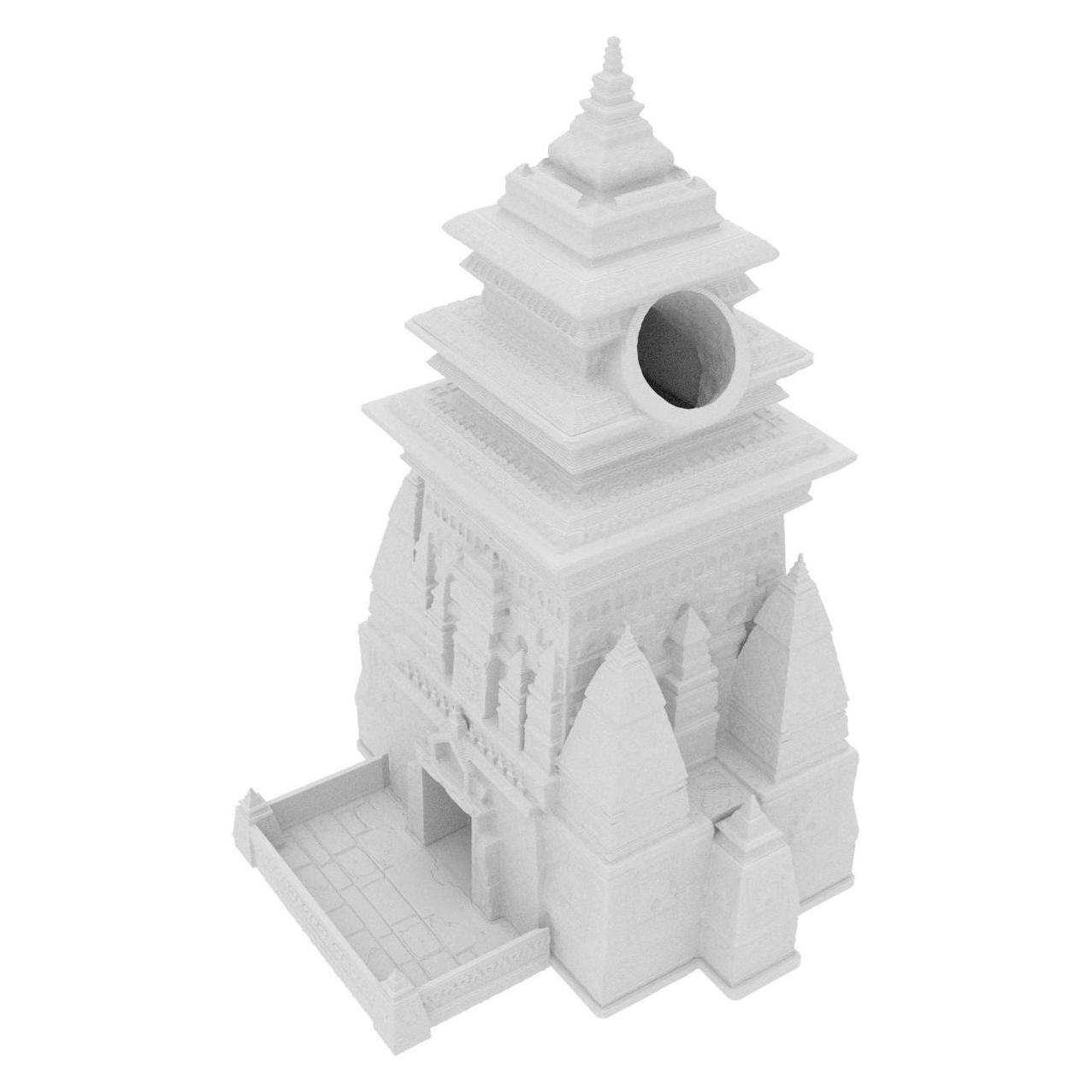Feldherr Fates End Würfelturm Monk weiss - 3D gedrucktes Gelände (Kunststoff) (424920)