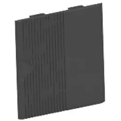 Schneider Electric NSYPC200 Raumteiler - Kunststoffabdeckungen für Sockelecken - H = 200 mm RAL 9005  - 16 Stück