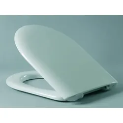 Haro WC-Sitz Stream 519922 weiss, Edelstahl Scharniere