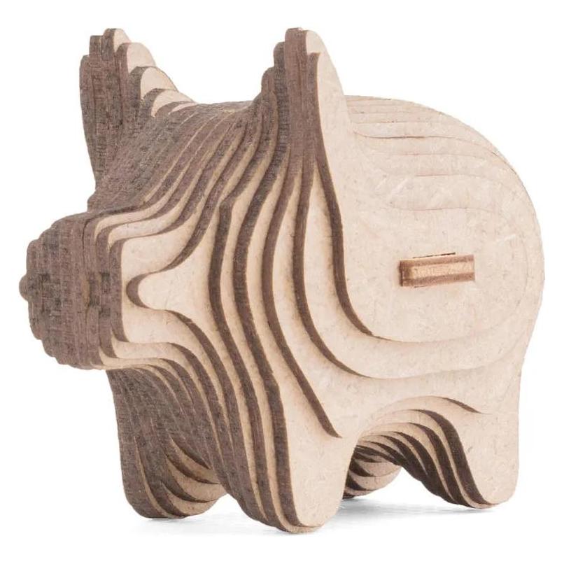 Eco Wood Art Mini Schwein - 3D Holzbausatz (64526245)