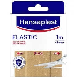 Hansaplast Elastic 1m x 8cm 1 St