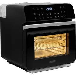 Princess 01.182085.01.001 Heissluft-Fritteuse 1550W Temperaturvorwahl, Timerfunktion, Heissluft-Funk, Fritteuse, Schwarz