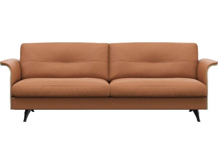 FLEXLUX 3-Sitzer Glow Designsofa, bequem und komfortabel durch hochwertigen Sitzaufbau, Skandinavisches Design, In hochwertiger Verarbeitung