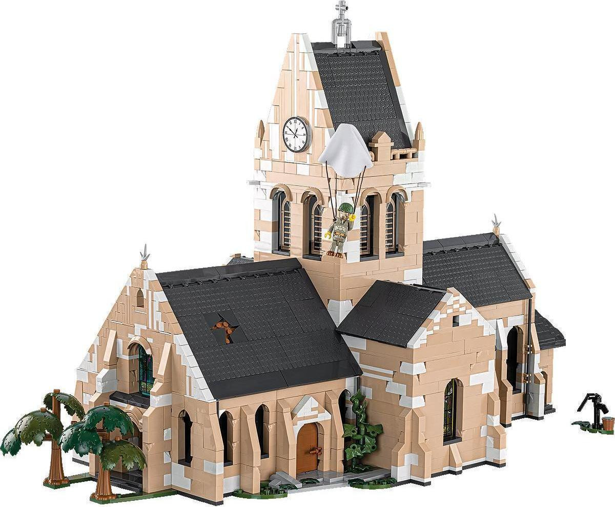 Cobi Sainte-Mère-Église kerk bouwset