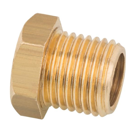 Messing Reduzierstück Innengewinde x Aussengewinde (Messing Reduzierstück Innengewinde x Aussengewinde: Messing Reduzierstück 3/8" IG x 3/4" AG) 4.33