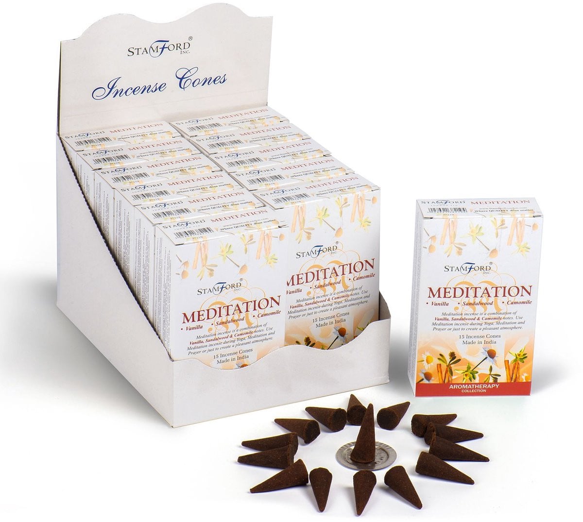 Meditation Incense Cones