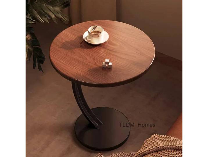 Tables basses rondes vintage modernes de luxe, tables basses glamour, décoration gratuite, meubles de salon uniques, meubles de salon