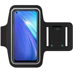 SmartFitness Realme 6 Handy Sport Armband, Smartphone Sportarmband, Schwarz