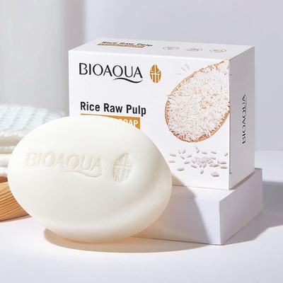 Uplifted Trends White Rice Pulp Facial Soap Moisturizing & Oil Control Facial Cleanser White Rice Pulp Facial Soap Moisturizing & Oil Control Facial Cleanser