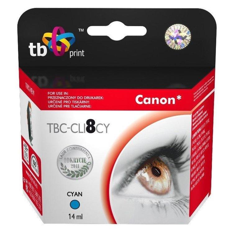 Print Tusz do Canon CLI8CY TBC-CLI8CY CY 100% nowy (TBC-CLI8CY)