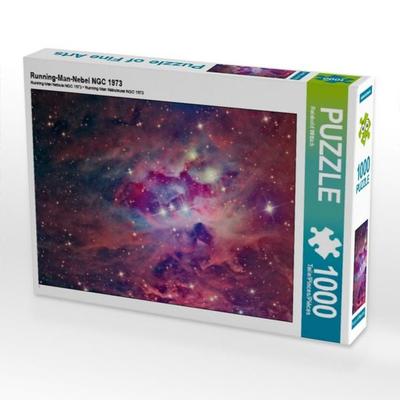 CALVENDO Puzzle Running-Man-Nebel NGC 1973 | 1000 Teile Lege-Größe 64 × 48 cm Foto-Puzzle für glückliche Stunden